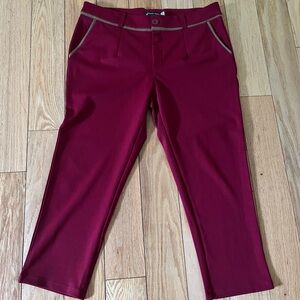 Red working pants